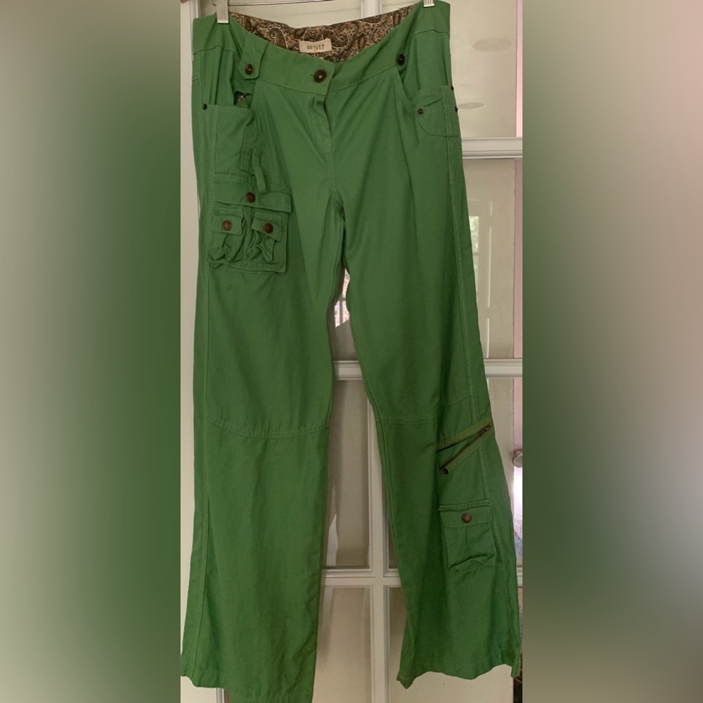 Green Cargo Pants